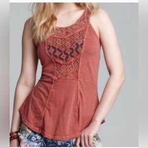 Free People Babydoll Sleeves Top